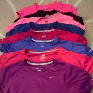 Bundle of 8 workout tops